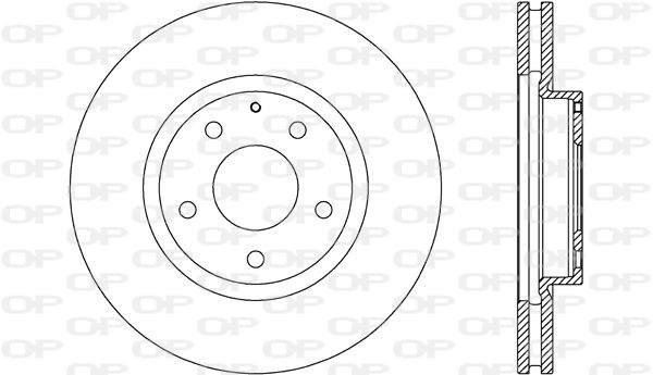 OPEN PARTS Jarrulevy BDR2706.20